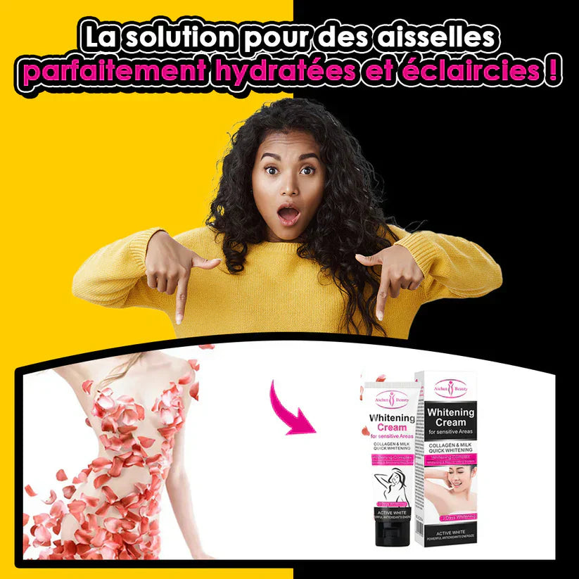 Crème blanchissante pour le corps et les aisselles Jambes- CG
