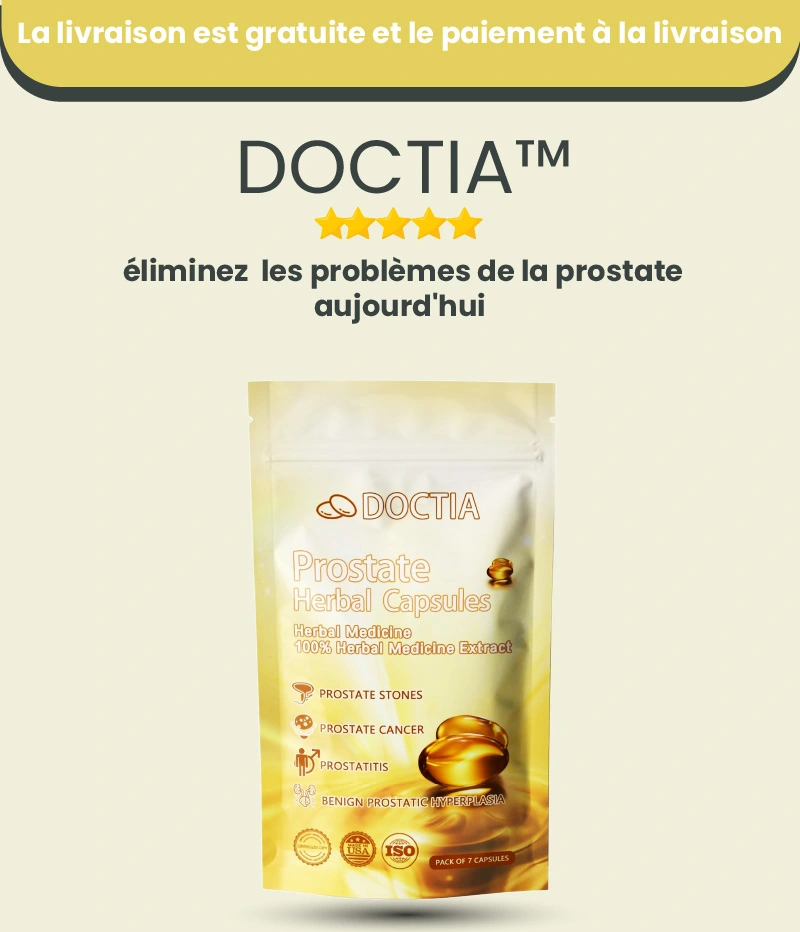 Prenez soin de votre prostate et retrouvez votre énergie avec nos capsules