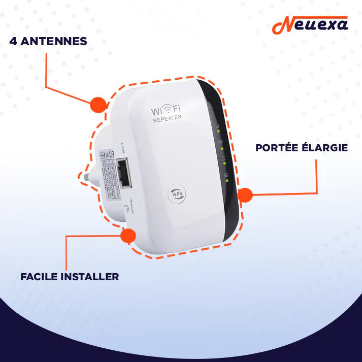 Le répéteur WiFi et réseau sans fil