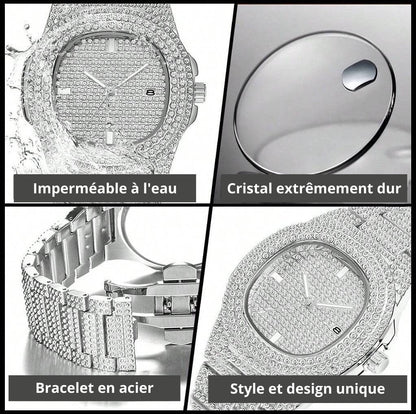 Montre Ice en diamant