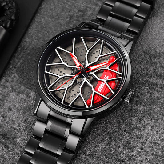 Vortec - Montre de Luxe à Cadran Tournant et Rare