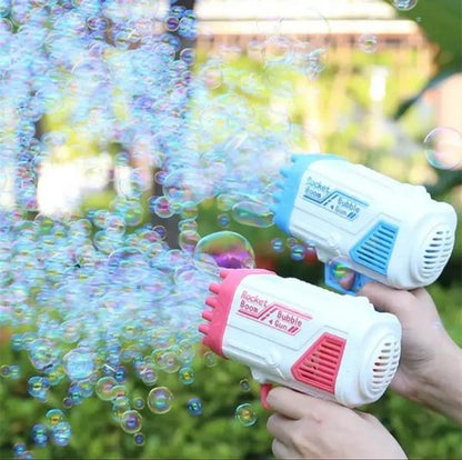 Le Jouet Pistolet à Bulles Magique