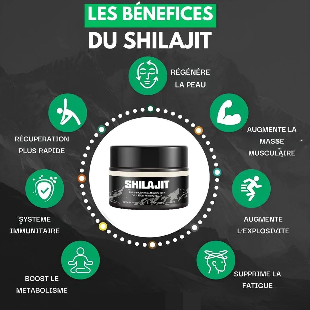 Shilajit naturel de Shilamaya: Découvrez la vitalité et le bien-être