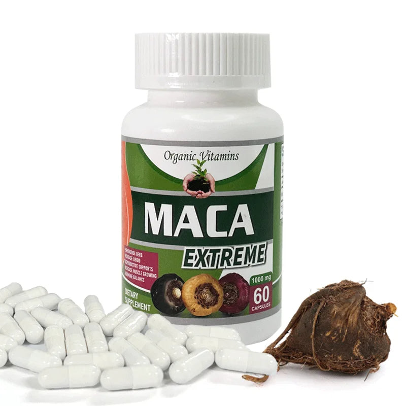 🌿Maca, votre Secret pour l'Endurance, la Vitalité et la Fertilité 💪